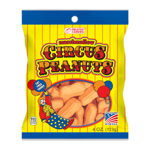 Hovedbilde Melster Marshmallow Circus Peanuts Banana Peg Bag ...