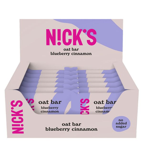 Nicks Oat bar Blueberry Cinnamon 35g*12st.