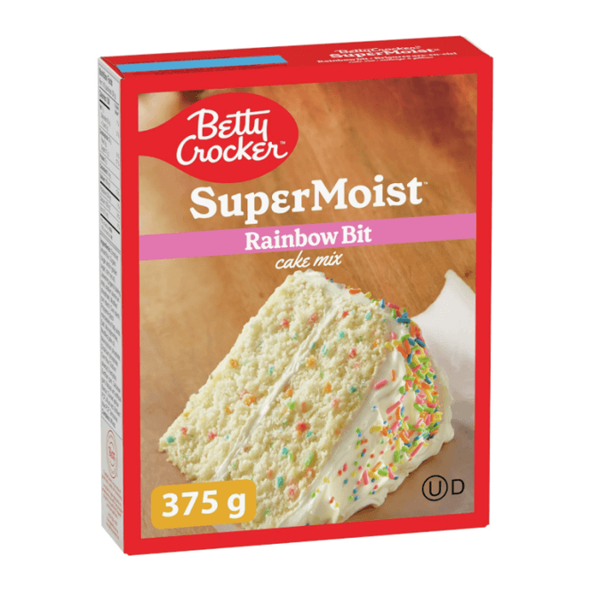 Hovedbilde Betty Crocker Super Moist Rainbow Cake Mix ...