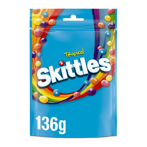 Hovedbilde Skittles Tropical 136g*15st./ UK
