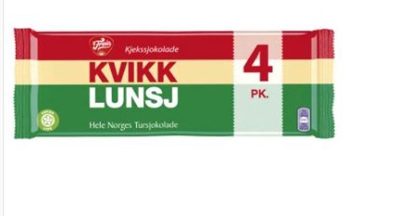 KVIKK LUNSJ 4-PACK 188g*15st.Best før 05.05.26