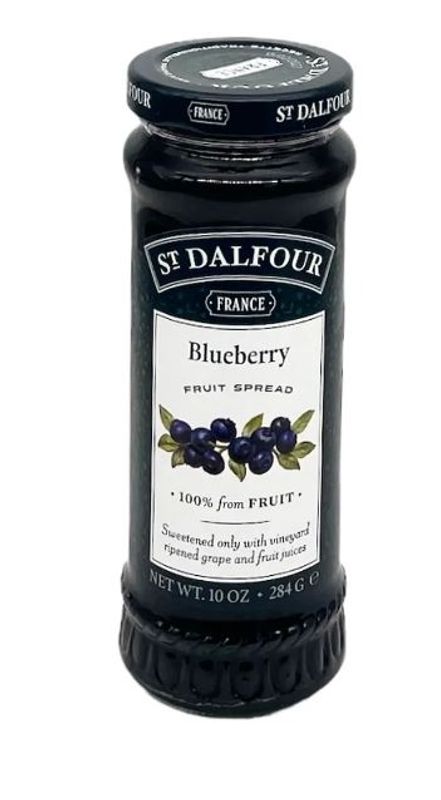  St. Dalfour Blåbær Syltetøy 284g*6st.