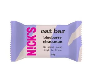 Hovedbilde Nicks Oat bar Blueberry Cinnamon 35g*12st.