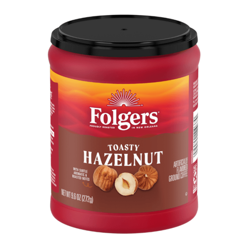 Folgers Hazelnut Coffee 272gx 6st. USA