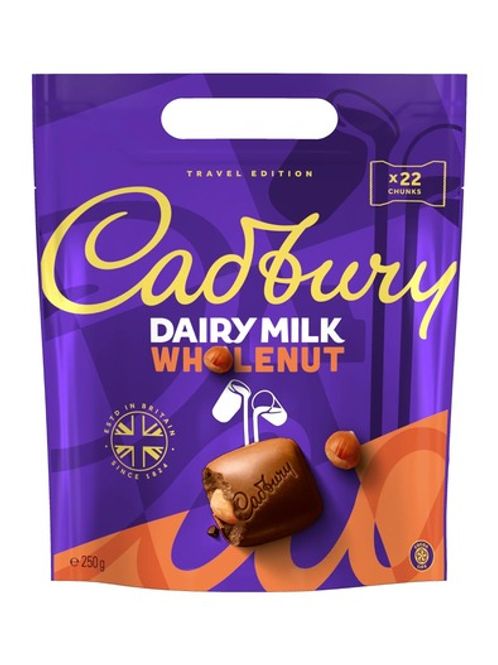 Hovedbilde Cadbury Dairy Milk Wholenut 250g*24st.