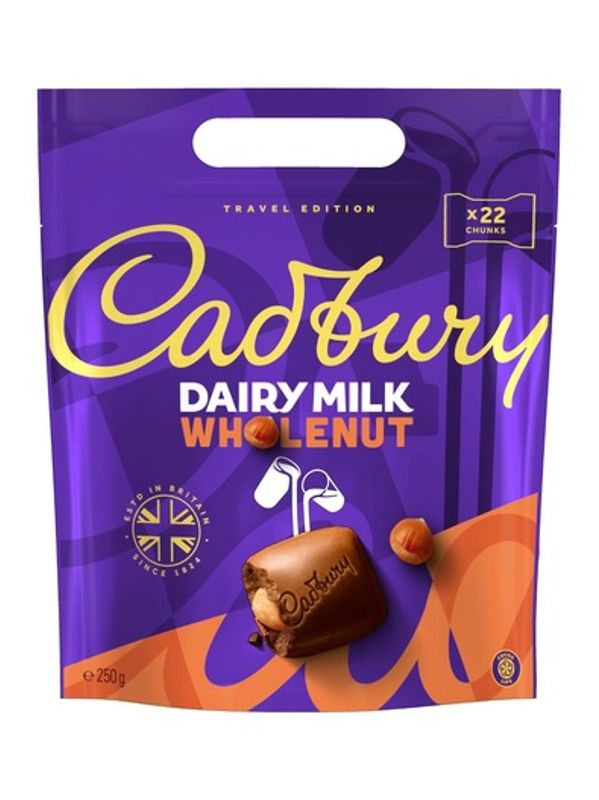 Cadbury Dairy Milk Wholenut 250g*24st.