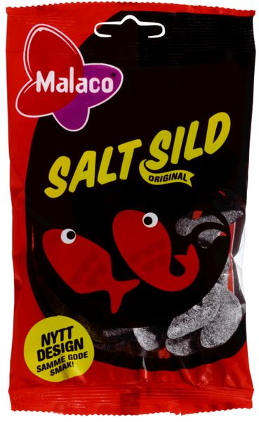 Malaco Salt Sild 100g*16st.