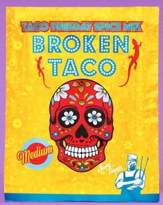 Hovedbilde Taco Tuesday Spice Mix Broken Taco 25g*12st.