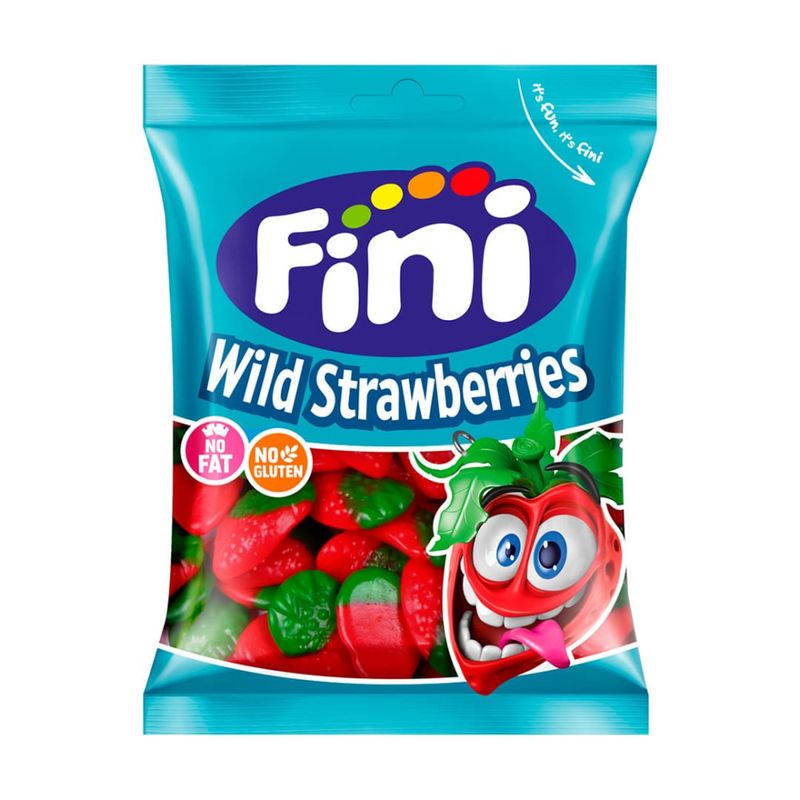 Fini Wild Strawberries Halal 75g*12st.