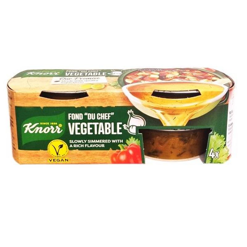 Knorr Fond ''Du Chef'' Vegetable 4x 28g *8st.