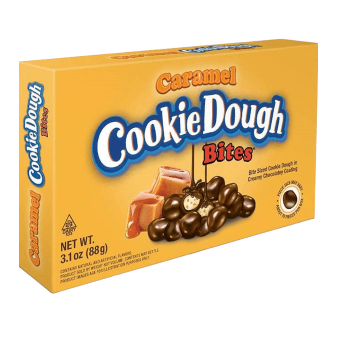 Hovedbilde Cookie Dough Bites Caramel 3.1oz (88g)*12st.