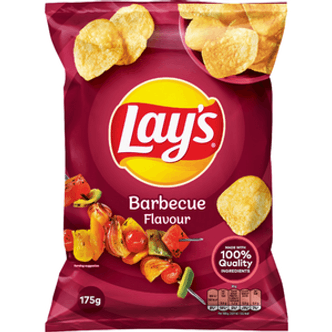 Hovedbilde LAYS CHIPS BBQ 175Gx 18st.
