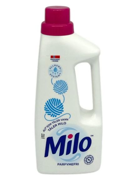 Milo Tøyvask Parfymefri 595ml*10st.