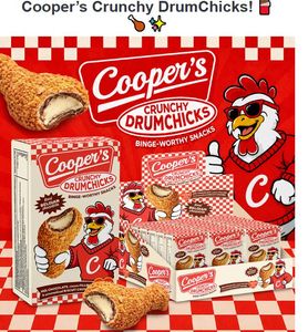 Hovedbilde Cooper's Crunchy DrumChicks 50g*18st.