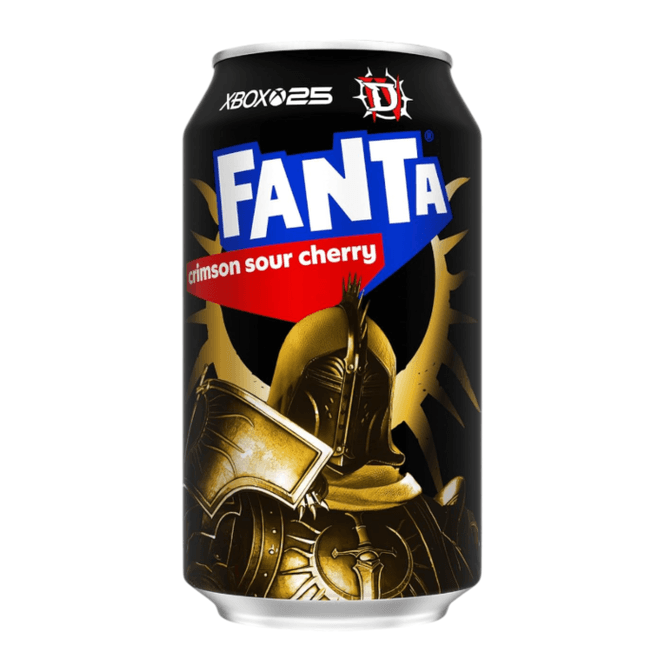 Hovedbilde Fanta Crimson Sour Cherry 12oz (355ml)*12st.USA