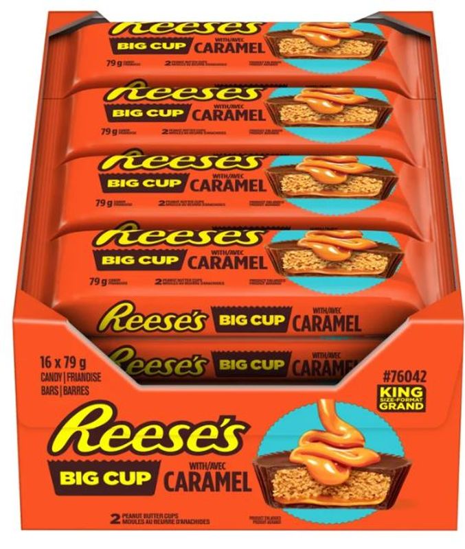Reese's Big Cup With Caramel KING SIZE 79g*16st.